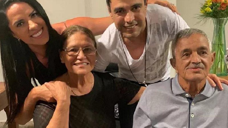 Zezé di Camargo e Luciano reúnem a família para celebrar os 82 anos de Francisco - Foto: Reprodução/Instagram