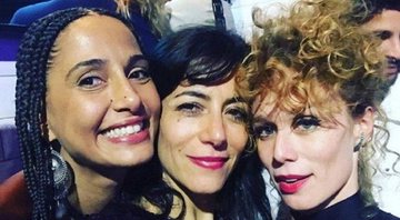 Camila Pitanga, Marina Person e Mariana Ximenes em festa de aniversário - Foto: Reprodução/Instagram