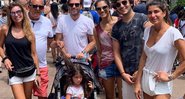 Galvão Bueno aproveita último dia de férias com a família em passeio na Disney - Foto: Reprodução/Instagram