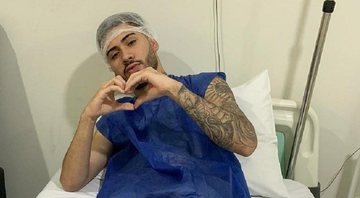 Kevinho é internado às pressas e operado para retirar o apêndice - Foto: Reprodução/Instagram