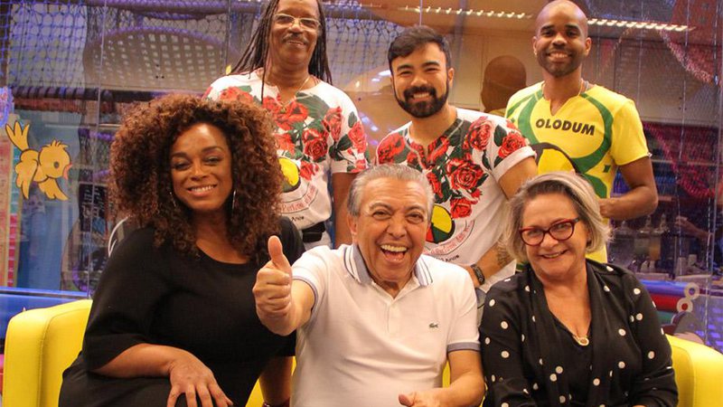 João Jorge, Mauro Sousa, Jorginho Rodrigues, Paula Lima, Mauricio de Sousa e Fafy Siqueira - Foto: Divulgação