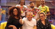 João Jorge, Mauro Sousa, Jorginho Rodrigues, Paula Lima, Mauricio de Sousa e Fafy Siqueira - Foto: Divulgação