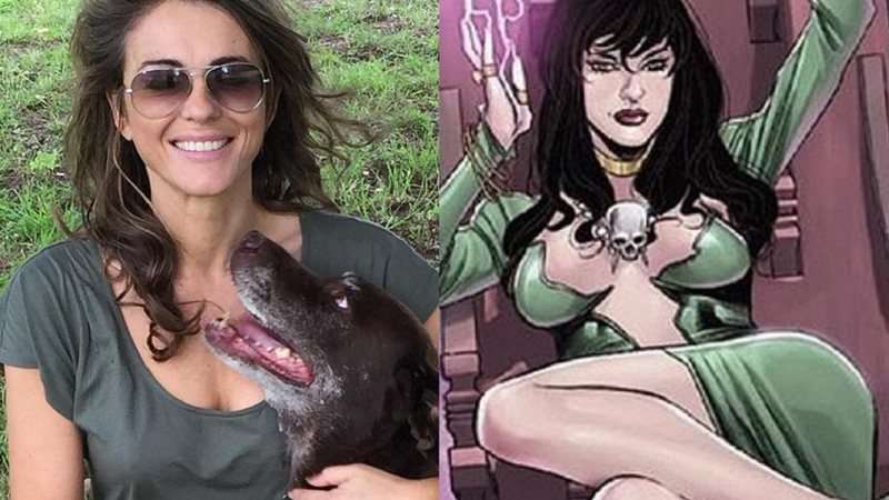 Musa em Austin Power, Elizabeth Hurley será vilã em filme da Marvel - Foto: Reprodução/Instagram