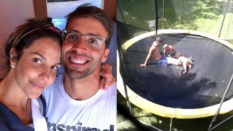 Vídeo: Ivete Sangalo mostra marido e filhas se divertindo em pula-pula - Foto: Reprodução/Instagram