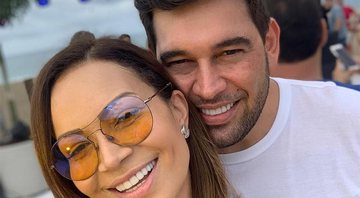 Solange Almeida com o marido, Leandro Andriani - Foto: Reprodução/ Instagram