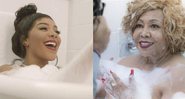 Ao som de Chega de Saudade, Alcione e Ludmilla gravam comercial em banheira - Foto: Reprodução/Instagram