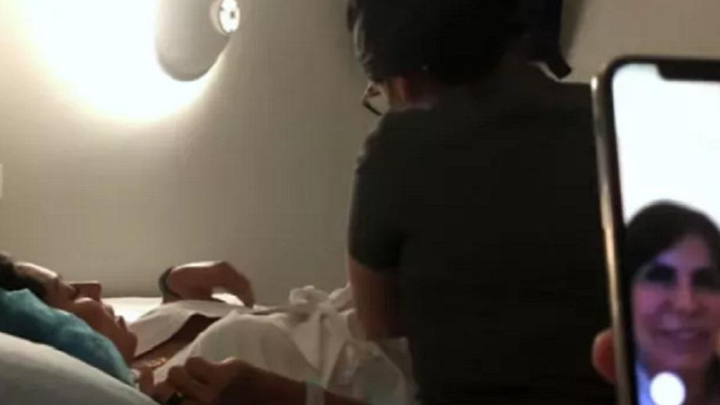 Gretchen acompanhou inseminação do bebê de Andressa Ferreira e Thammy Miranda por transmissão via internet - Foto: Reprodução/Instagram
