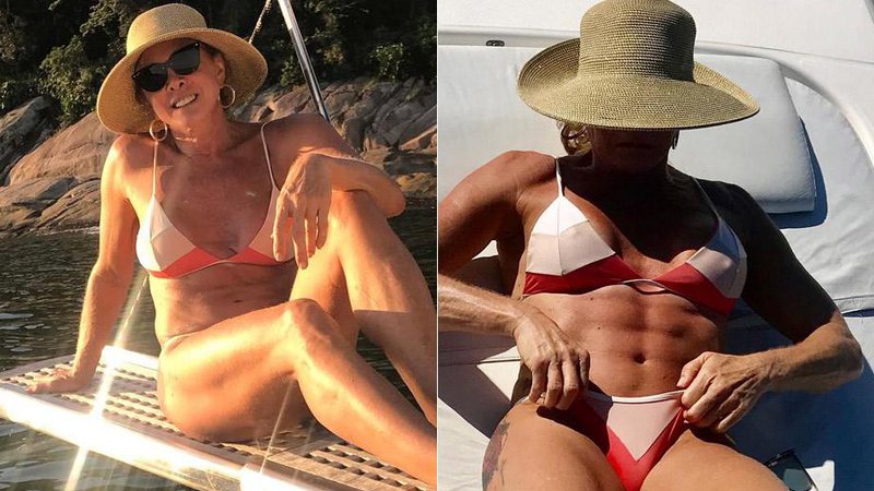 Hortência exibiu a boa forma aos 59 anos e foi ovacionada na web - Foto: Reprodução/ Instagram