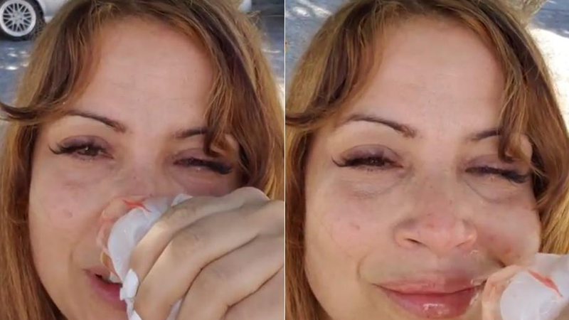 Isadora Ribeiro fechou a porta do carro no próprio nariz e falou do incidente na web - Foto: Reprodução/ Instagram
