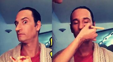 Rodrigo Santoro publica vídeo com a transformação para filme da Turma da Mônica: “Enlouquecendo” - Foto: Reprodução/Instagram
