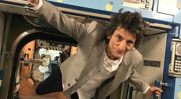 Ronnie Wood, guitarrista dos Rolling Stones, se diverte em visita privada à Nasa - Foto: Reprodução/Instagram
