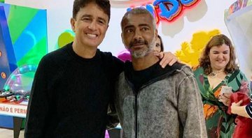 Bebeto e Romário se reencontram em festa no Rio e brinca: “Jogava pouco?” - Foto: Reprodução/Instagram