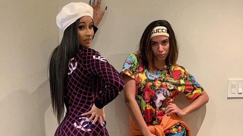 Depois de muita especulação, Anitta anuncia parceria com a rapper Cardi B - Foto: Reprodução/Instagram