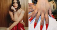 Cleo fez novas tatuagens nos dedos - Foto: Reprodução/ Instagram