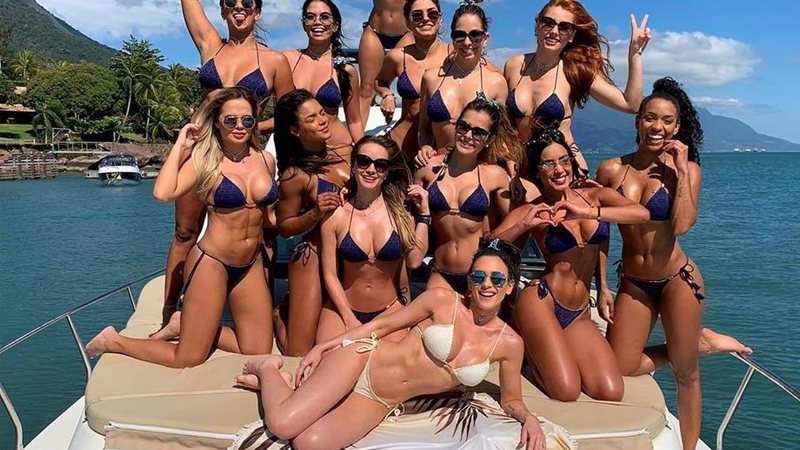 Gabrielle Cardoso escolheu Ilha Bela para fazer sua despedida de solteira - Foto: Reprodução/ Instagram