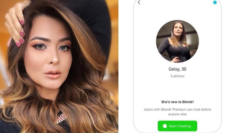 Geisy Arruda negou ser dona de perfil em aplicativo de relacionamento - Foto: Reprodução/ Instagram