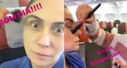 Giovanna Antonelli surpreende ao se maquiar dentro de avião: “Não tem tempo ruim” - Foto: Reprodução/Instagram