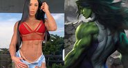 Gracyanne Barbosa sobre interpretar mulher Hulk: “Eu adoraria” - Foto: Reprodução/Instagram