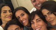 Orlando Morais com a mulher, Gloria Pires, os filhos e a enteada, Cleo - Foto: Reprodução/ Instagram