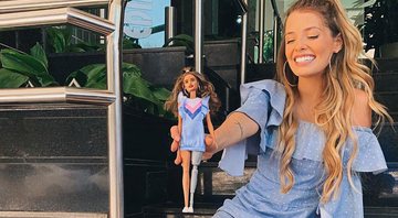Paolla Antonini mostrou Barbie que usa prótese e comemorou o lançamento - Foto: Reprodução/ Instagram