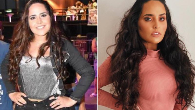 Perlla mostra antes e depois de eliminar 17 quilos - Foto: Reprodução/ Instagram