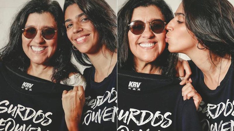 Regina Casé com a filha, Benedita - Foto: Reprodução/ Instagram