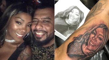 Namorado tatuou o rosto da mãe de Ludmilla e ganhou declaração - Foto: Reprodução/ Instagram