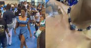 Aline Riscado mostrou que tem samba no pé (e fôlego de sobra) em noite de feijoada na Vila Isabel - Foto: Reprodução/ Instagram