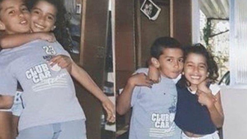 Anitta postou foto antiga e homenageou o irmão na web - Foto: Reprodução/ Instagram