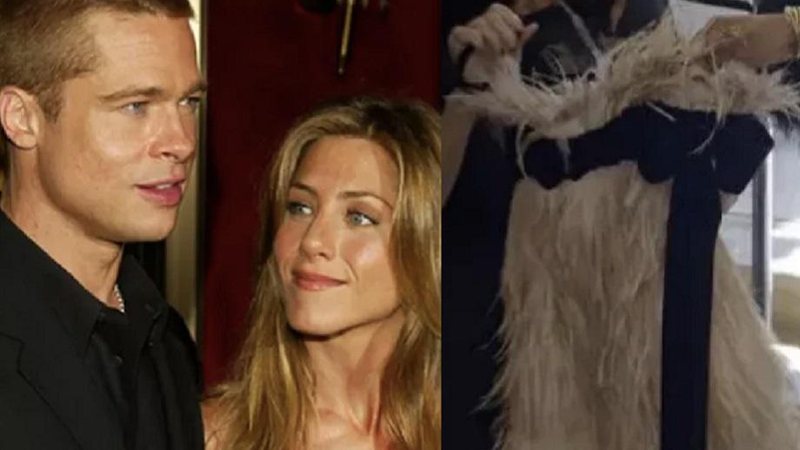 Vestido foi o pivô do fim de casamento entre Brad Pitt e Jennifer Aniston, afirma estilista - Foto: Reprodução/Instagram