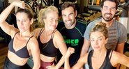 Reunião na academia! Angélica, Luciano Huck, Grazi Massafera e Ingrid Guimarães treinam pesado no Rio - Foto: Reprodução/Instagram