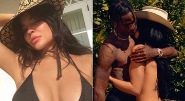 Kylie Jenner estará em edição especial da Playboy juntamente com Travis Scott - Foto: Reprodução/ Instagram e Playboy