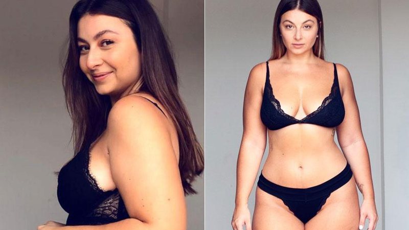 Criticada na web, Lettícia Munniz postou foto de lingerie sem tratamento - foto: Reprodução/ Instagram