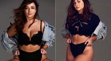 Criticada na web, Lettícia Munniz postou foto de lingerie sem tratamento - foto: Reprodução/ Instagram
