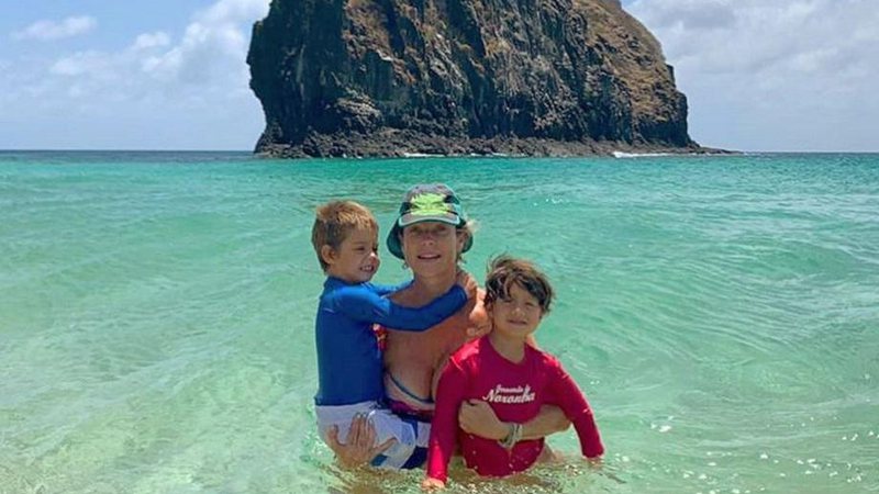 Luana Piovani abre o “álbum de fotos” de viagem com os filhos para Noronha - Foto: Reprodução/Instagram