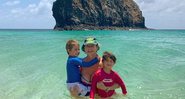 Luana Piovani abre o “álbum de fotos” de viagem com os filhos para Noronha - Foto: Reprodução/Instagram