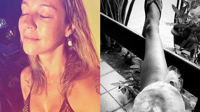 “Ferrari batida”, diz Luana Piovani após machucar joelho durante yoga - Foto: Reprodução/Instagram