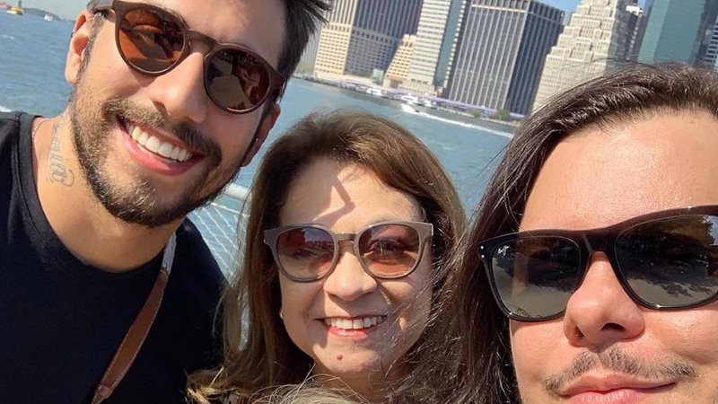 Marcus Majella leva namorado, mãe e irmã para passeio em Nova York - Foto: Reprodução/Instagram