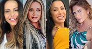 Quem levaria o título de Miss Bumbum Celebridade? Viviane Araújo, Juju Salimeni, Gracyanne Barbosa e Lívia Andrade - Foto: Reprodução/ Instagram