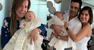 Em pé de guerra, Zezé di Camargo e Zilu Godói se reúnem em batizado de filho de Camilla Camargo - Foto: Reprodução/Instagram