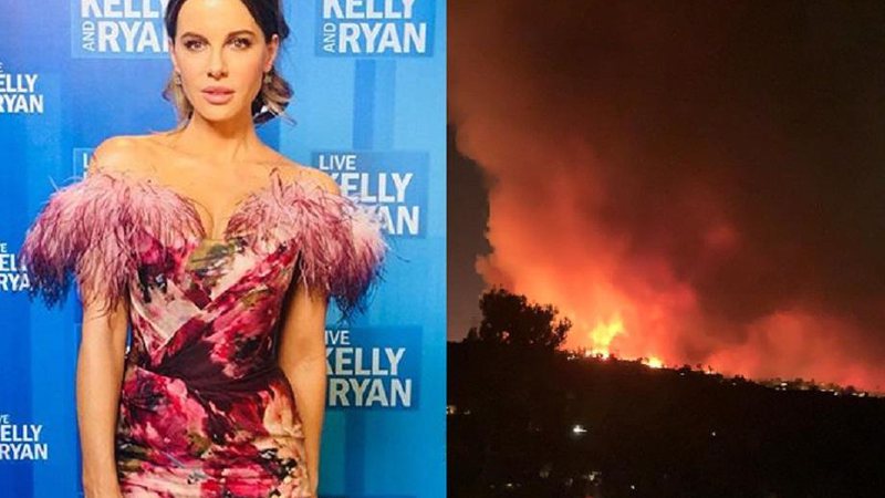Incêndios na Califórnia fazem Kate Beckinsale ter casa evacuada às três da manhã - Foto: Reprodução/Instagram