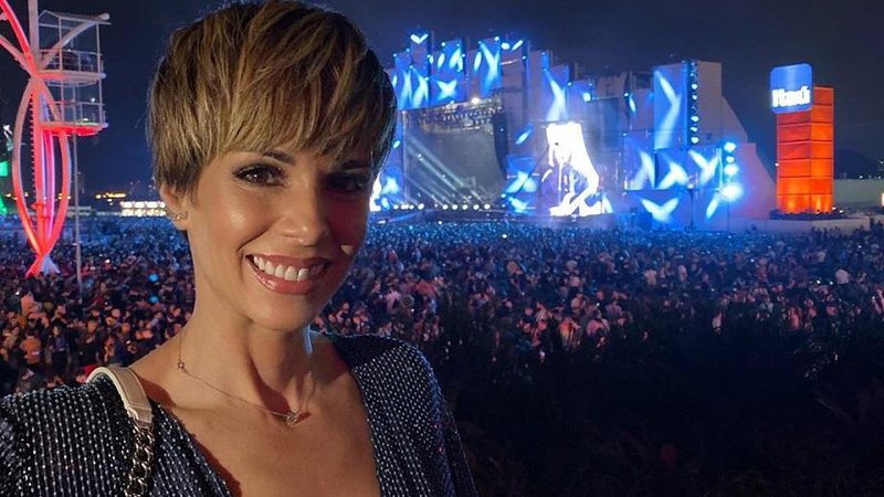 Ana Furtado no Rock in Rio 2019 - Foto: Reprodução/Instagram