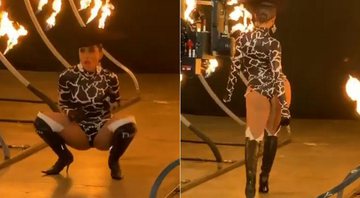 Anitta mostrou bastidores de Fuego e ganhou like de Demi Lovato - Foto: Reprodução/ Instagram
