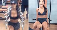 Brunna Gonçalves fala sobre nova dieta e mostra treino pesado na academia - Foto: Reprodução/ Instagram