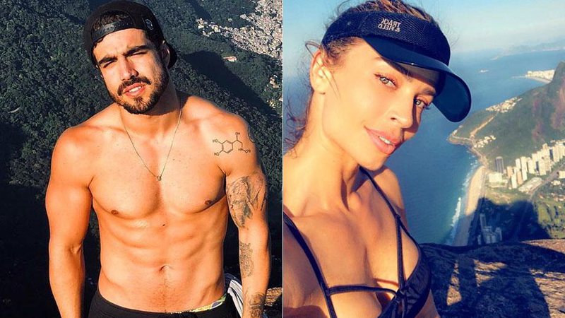 Caio Castro (finalmente) assume namoro com Grazi Massafera ao postar foto de Valentine’s Day - Foto: reprodução/ Instagram