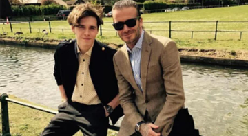 Filho de David Beckham aparece em vídeo dançando com o pai e se declara: “Te amo” - Foto: Reprodução/Instagram