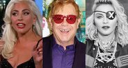 Em livro, Elton John chama Madonna de “desagradável e nojenta” por rixa com Lady Gaga - Foto: Reprodução/Instagram