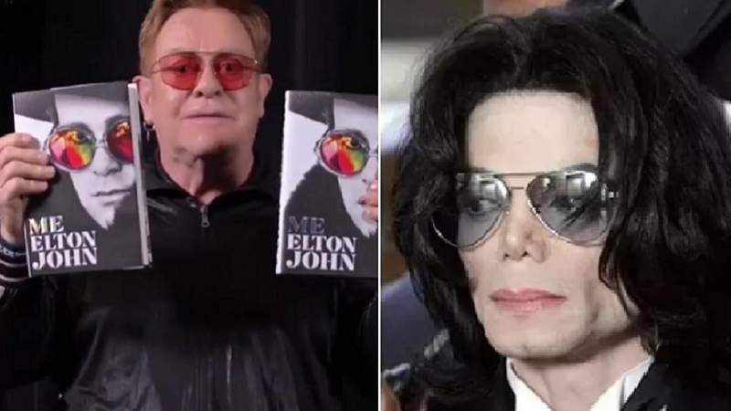 Elton John chama Michael Jackson de “doente mental” em seu novo livro biográfico - Foto: Reprodução/Instagram