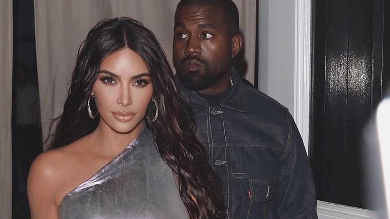 Kim e Kanye - Reprodução/Instagram