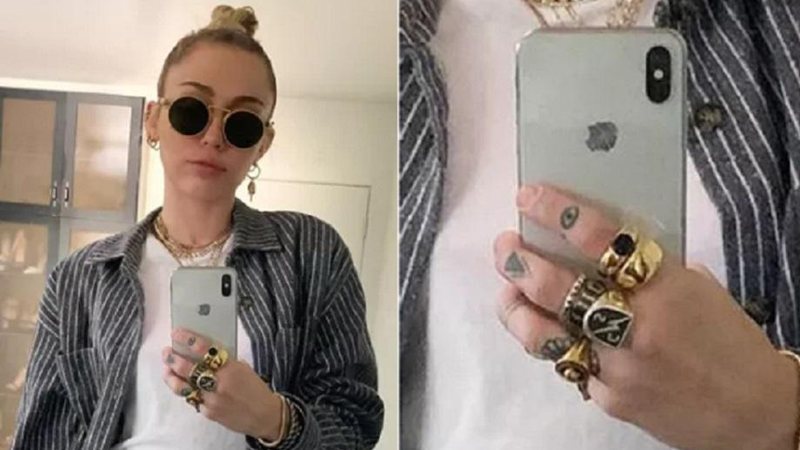 Anel de Miley Cyrus levanta especulações sobre status de seu relacionamento com Cody Simpson - Foto: Reprodução/Instagram